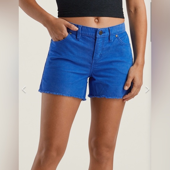 Carve Designs Pants - Carve Designs Royal Blue Corduroy Shorts Sz 8